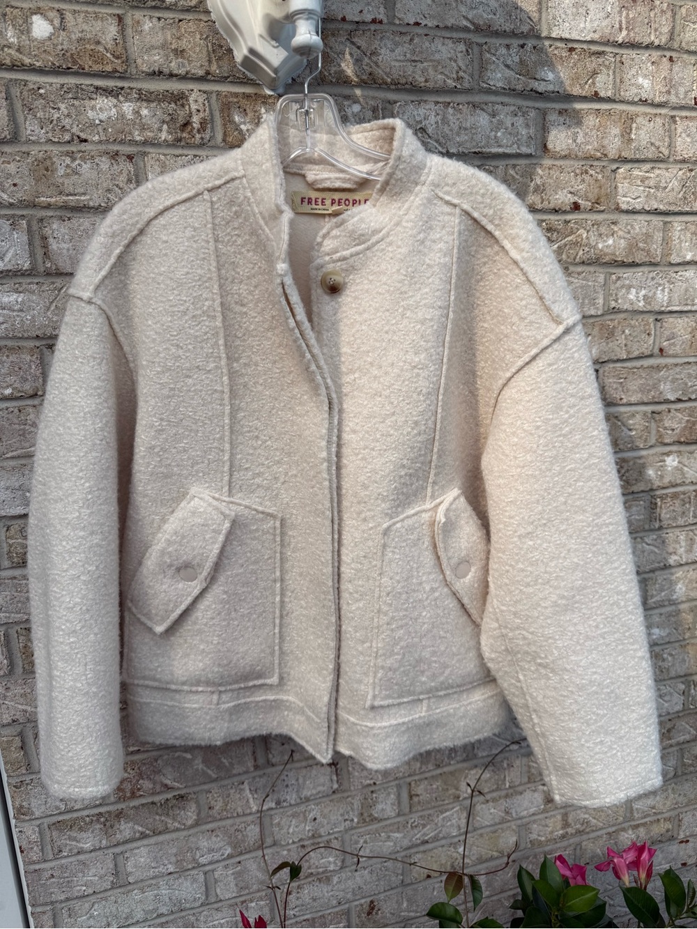Free People Willow Bomber Jacket , sz XS